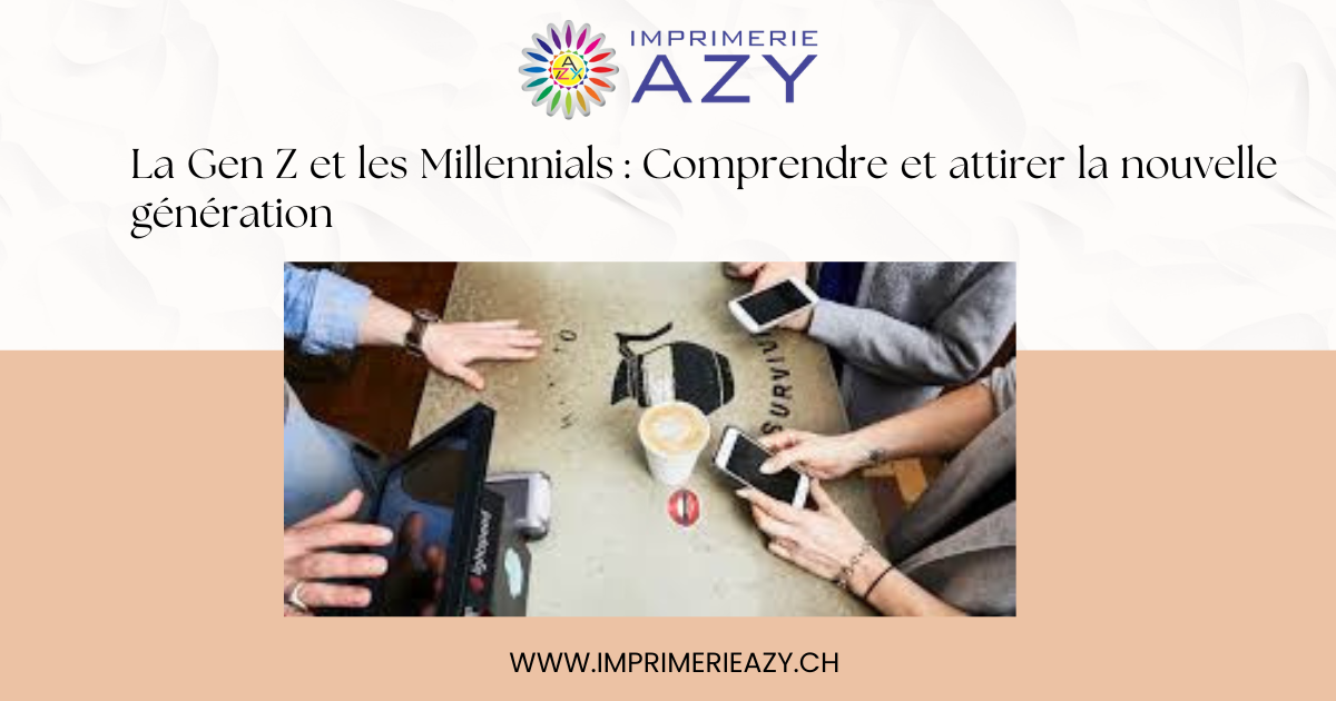 La Gen Z et les Millennials