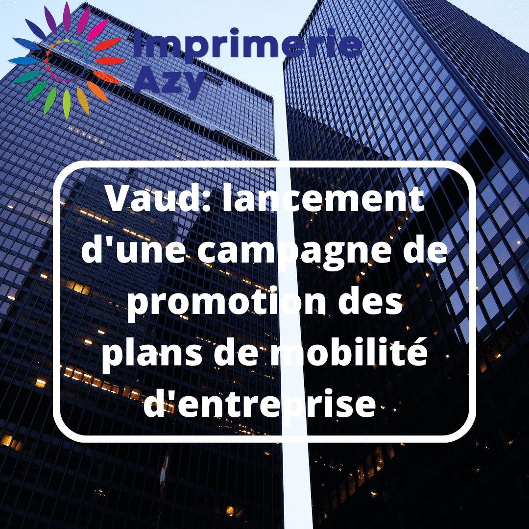 Vaud: lancement d'une campagne de promotion des plans de mobilité d'entreprise