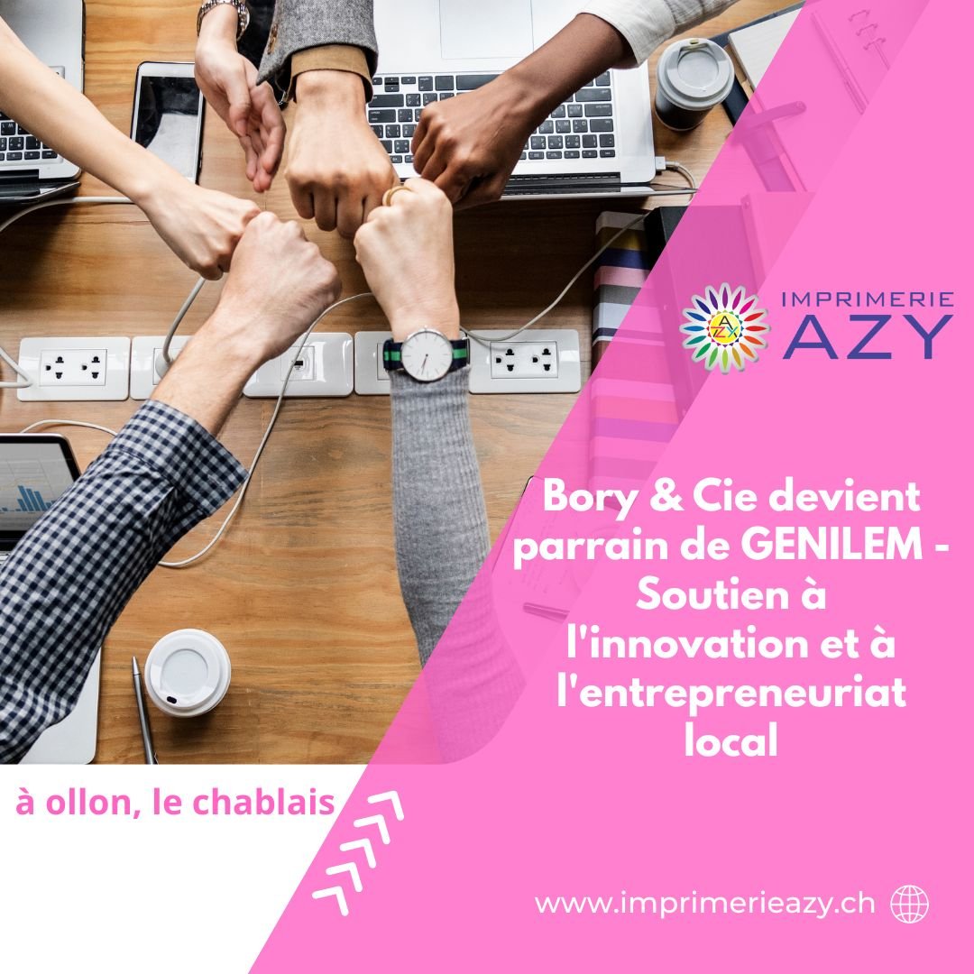 Bory & Cie devient parrain de GENILEM – Soutien à l’innovation et à l’entrepreneuriat local