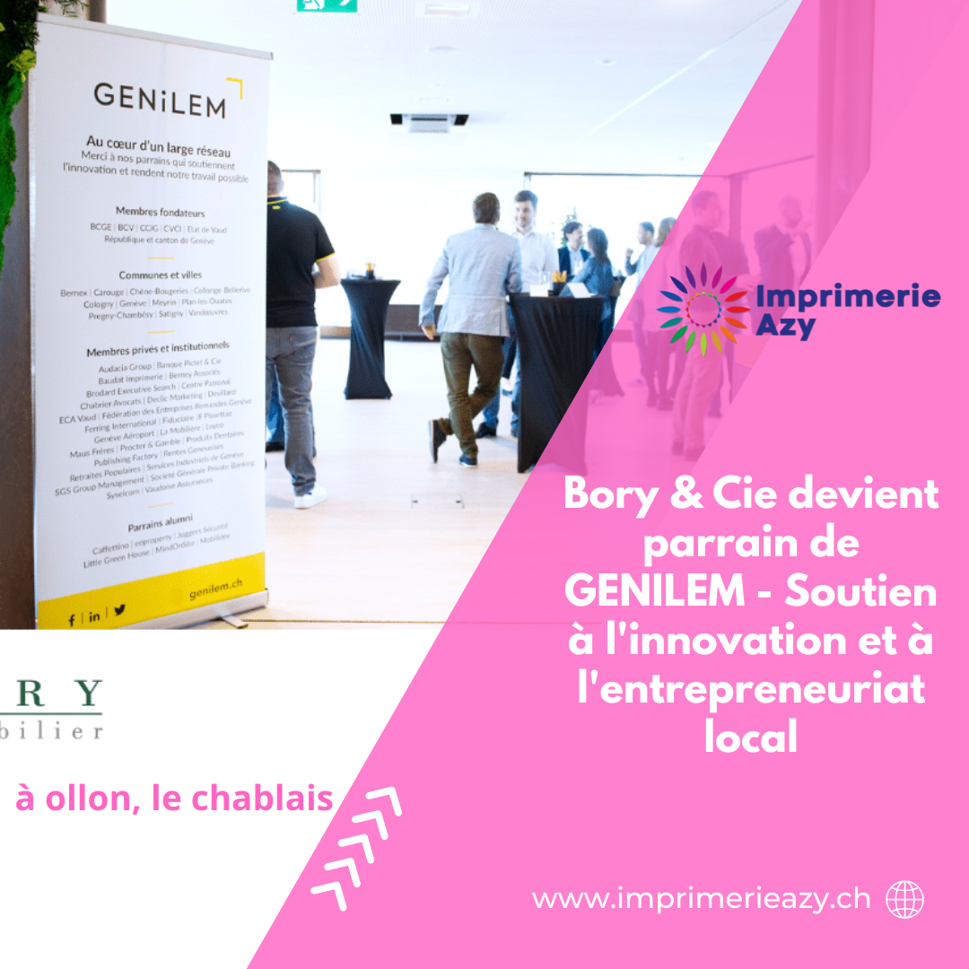 Bory & Cie devient parrain de GENILEM – Soutien à l’innovation et à l’entrepreneuriat local