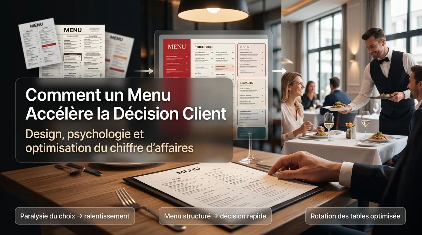 Augmentez la Rotation des Tables Grâce à la Psychologie du Menu Papier (1)