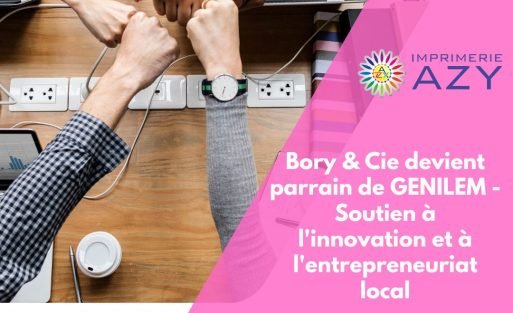 Bory & Cie devient parrain de GENILEM - Soutien à l'innovation et à l'entrepreneuriat local