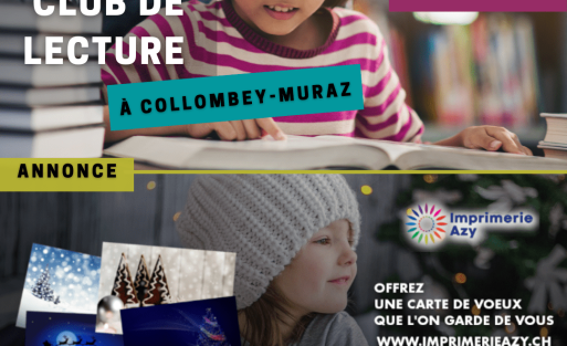 Club de lecture à Collombey-Muraz