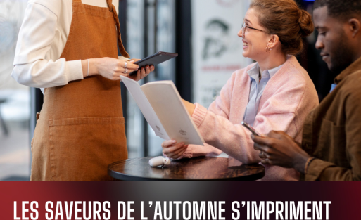 Les saveurs de l’automne s’impriment sur vos menus : Une carte qui donne envie