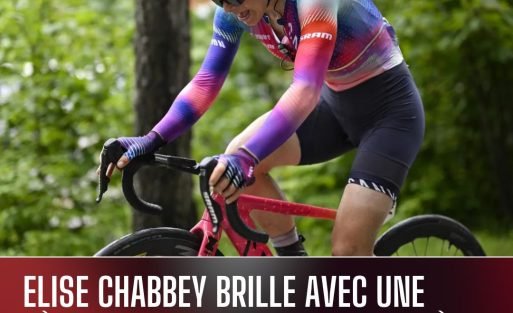 Elise Chabbey Brille avec une 3ème Place au Tour de Suisse à Villars-sur-Ollon!