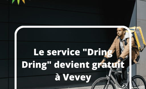 Le service "Dring Dring" devient gratuit à Vevey