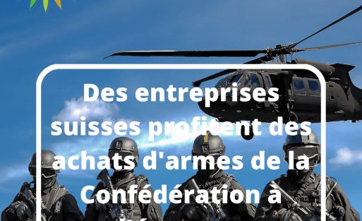 Des entreprises suisses profitent des achats d'armes de la Confédération à l'étranger