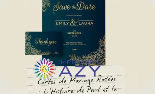 impression mariage
