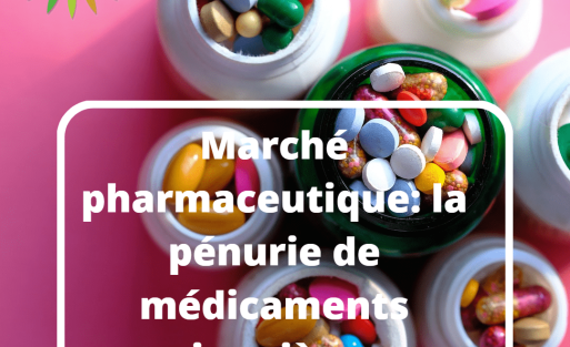 Marché pharmaceutique la pénurie de médicaments inquiète