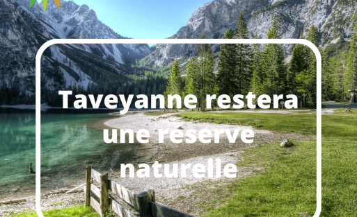 Taveyanne restera une réserve naturelle