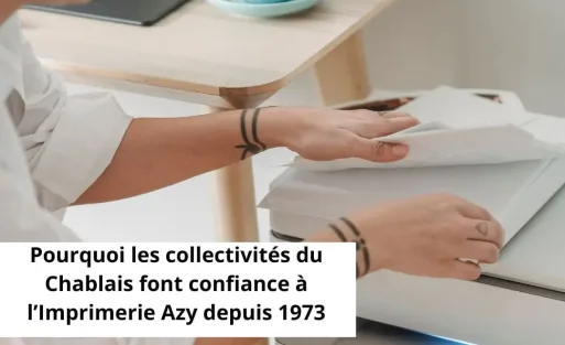 collectivités du Chablais faisant appel à l’Imprimerie Azy