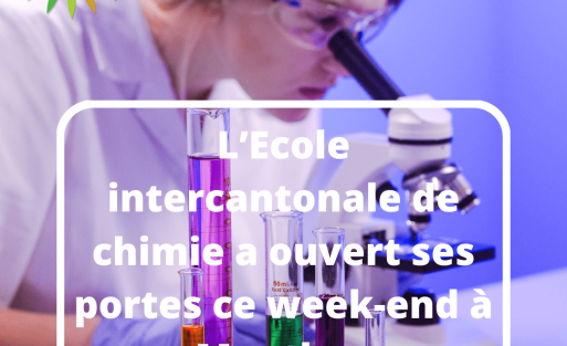 L’Ecole intercantonale de chimie a ouvert ses portes ce week-end à Monthey