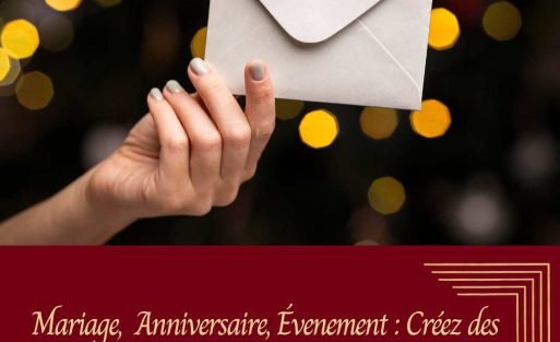Créez des souvenirs inoubliables avec des cartes de vœux et des invitations personnalisées